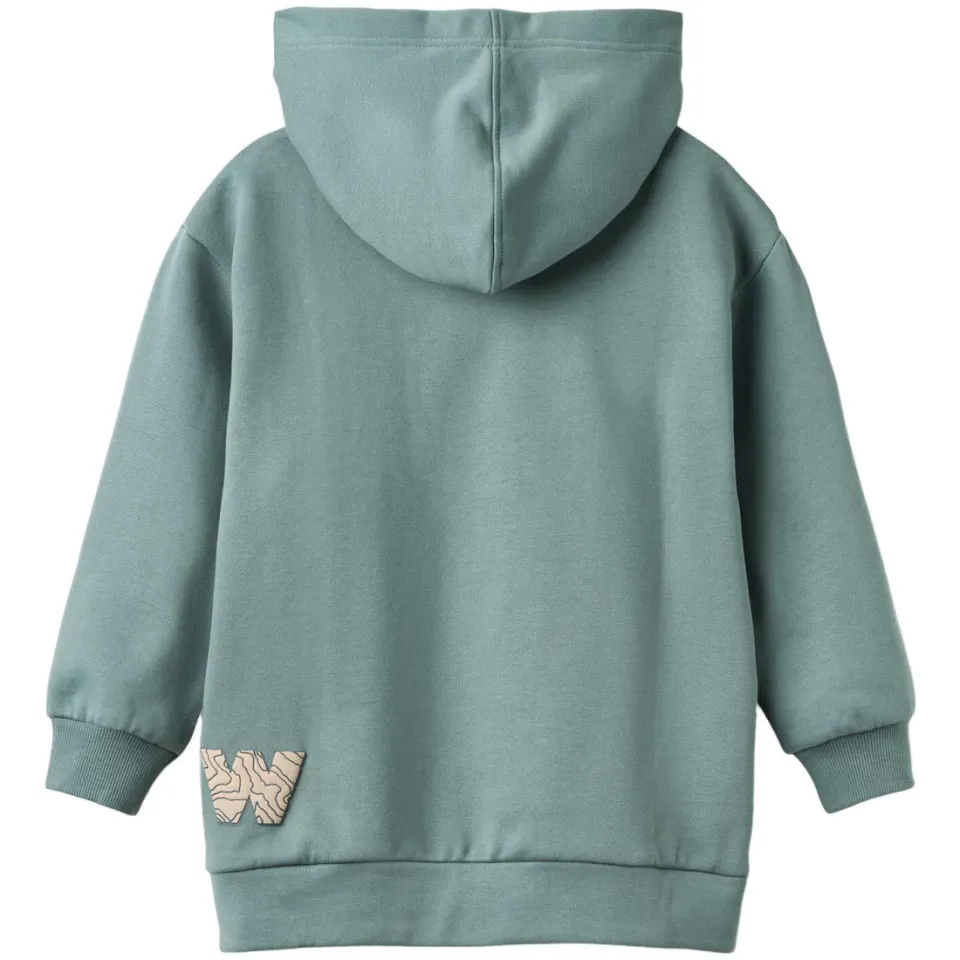 Wheat hoodie - zeegroen, foto 3