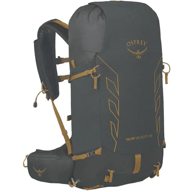 Osprey Talon Velocity 30 wandelrugzak donkergrijs
