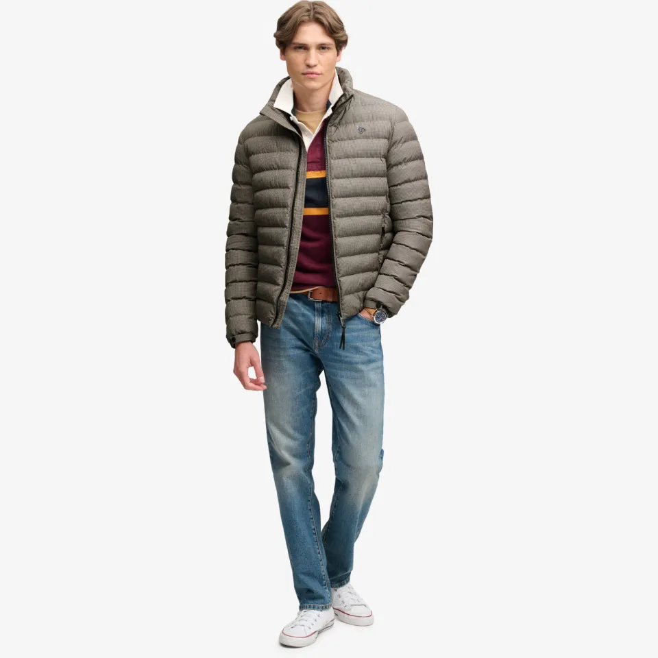 Superdry Fuji Estate gewatteerde winterjas olijfgroen, foto 4