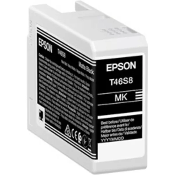 Epson T46S8 Inktcartridge Mat-zwart