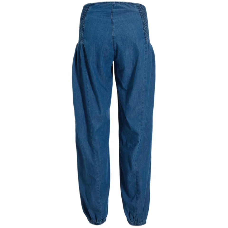 LOVE2WAIT high waist zwangerschapsbroek lichtblauw light blue denim, foto 2