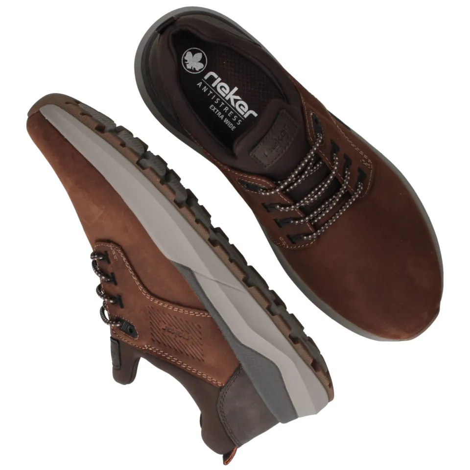 Rieker 06050 lage sneaker bruin, foto 5