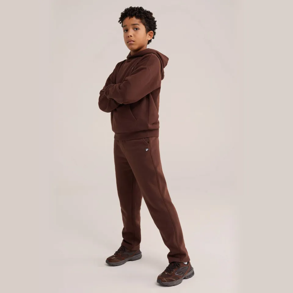 WE Fashion tapered joggingbroek bruin, foto 3