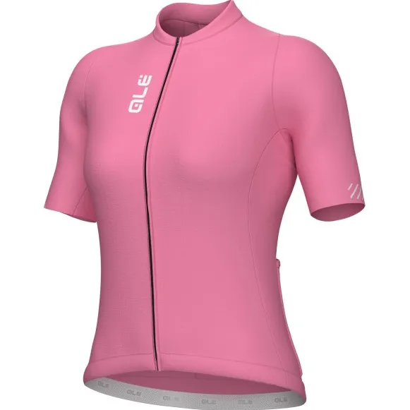 Alé Women's Pragma Color Block S/S Jersey - Fietsshirt, roze