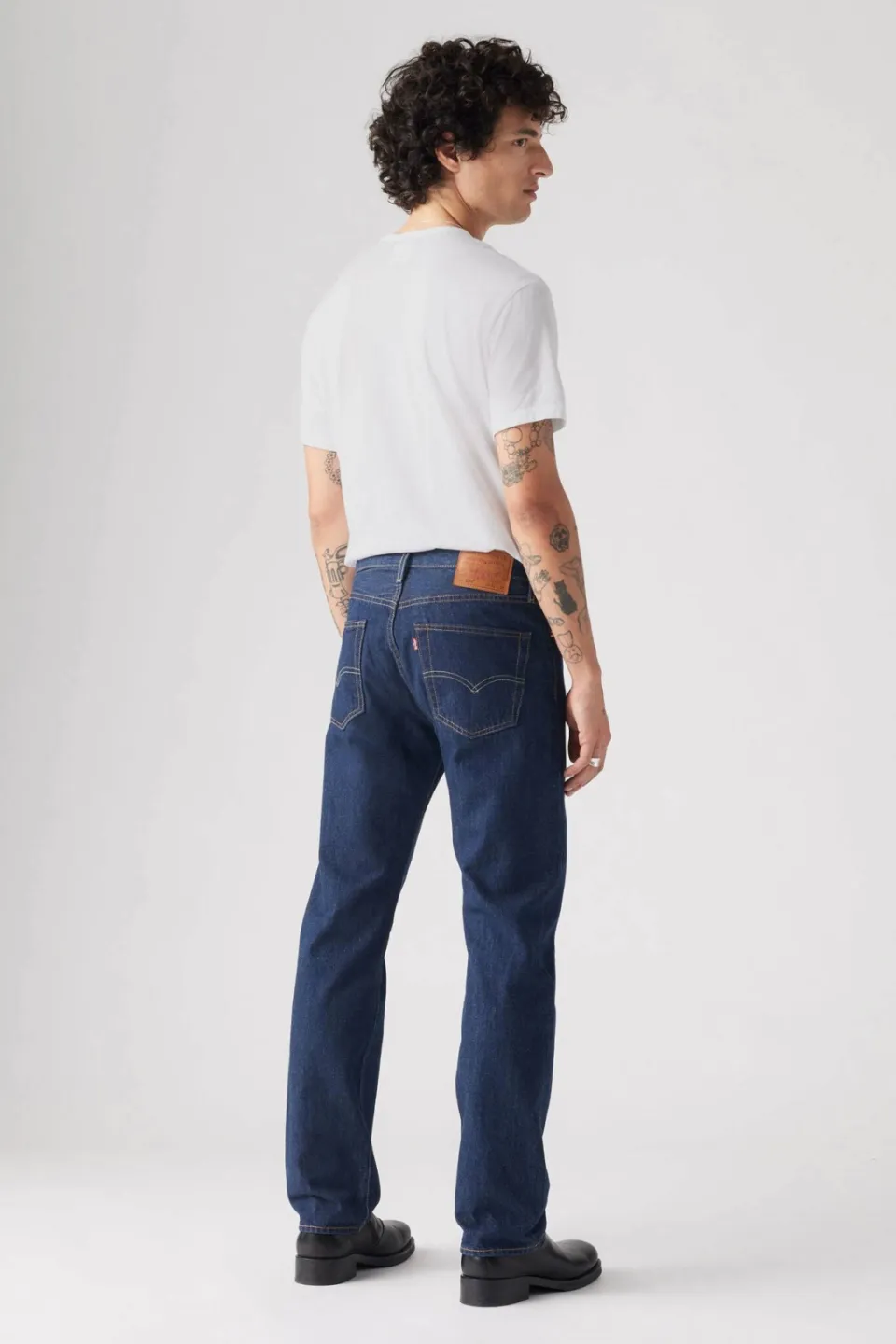 Levi's 501 straight leg jeans dark blue, foto 3