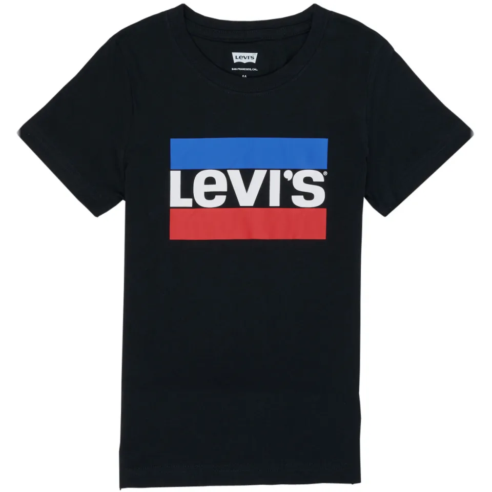Levi's Sportswear Logo t-shirt zwart, foto 2