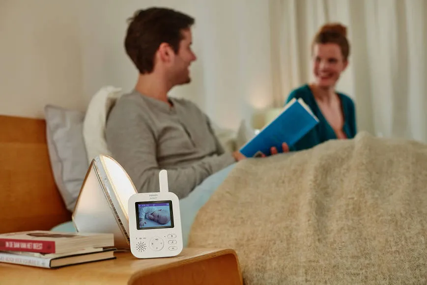 Philips AVENT Babymonitor met video - SCD882/26 leisteen, foto 4