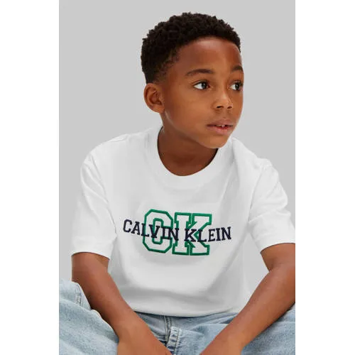 Calvin Klein T-shirt met logo wit, foto 6