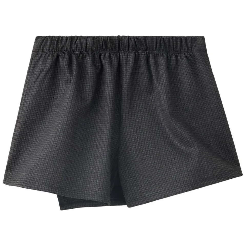 Mango Kids pied-de-poule skort antraciet, foto 2