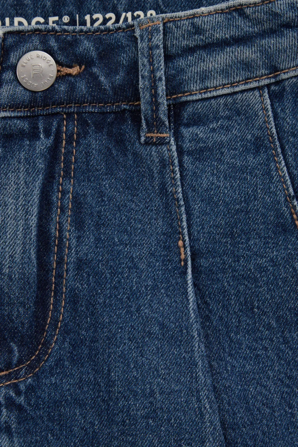 WE Fashion Blue Ridge spijkerrok met plooien mediumblauw, foto 6
