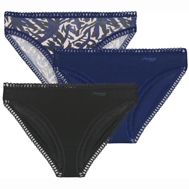 Sloggi GO Crush high leg slip blauw