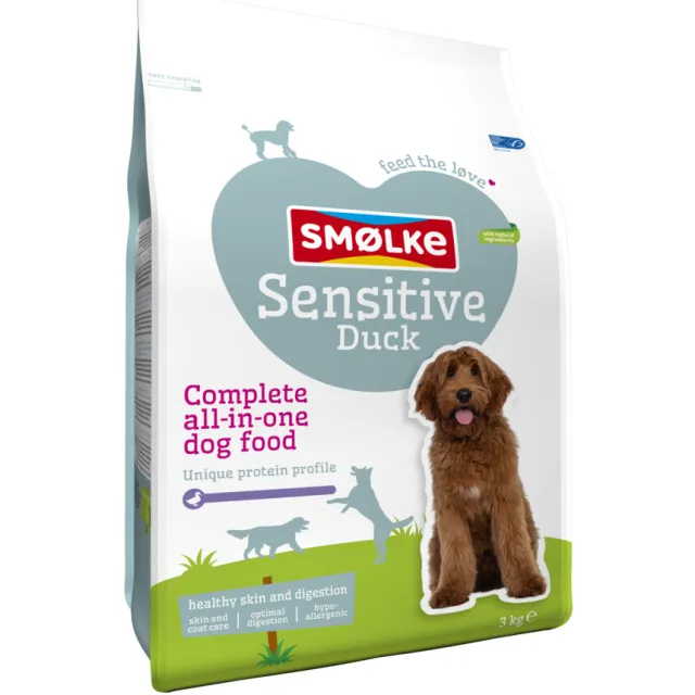 Smolke Sensitive eend hondenvoer