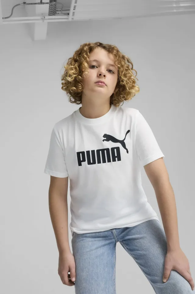 Puma Essential No 1 T-shirt wit, foto 6
