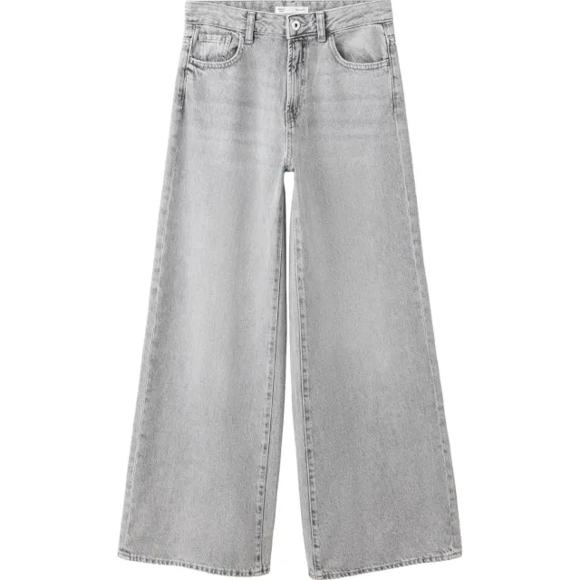 Mango TEEN wide leg jeans - grijs denim Grey denim
