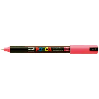 Posca marker met conische punt schrijfdikte fijn lichtroze