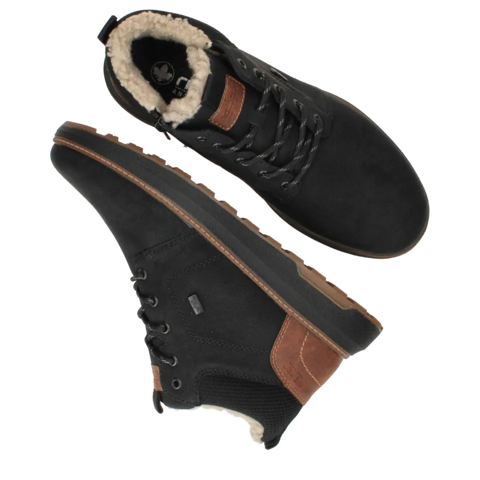 Rieker TEX veterboots zwart, foto 5