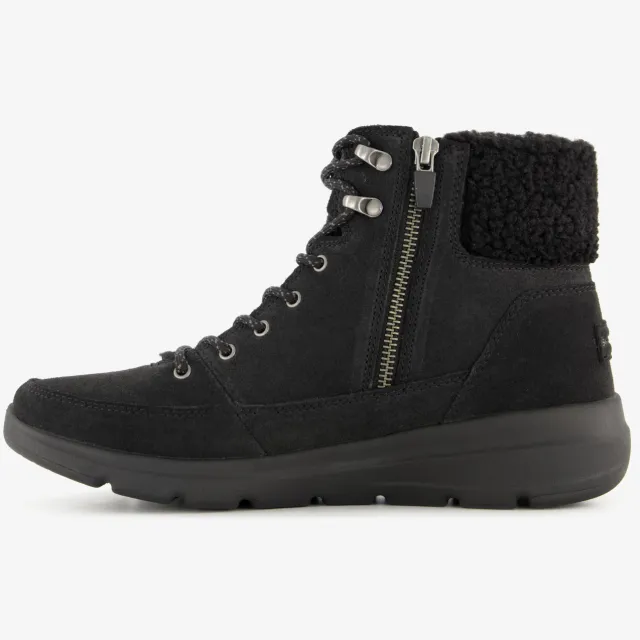Skechers On-the-GO Glacial suède veterboots zwart, foto 2