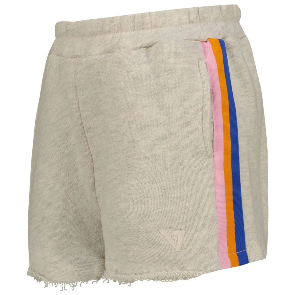 Vingino relaxed sweatshort lichtgrijs melange, foto 4