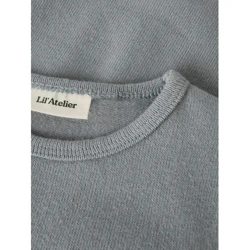 Lil' Atelier aansluitende longsleeve grijs, foto 4