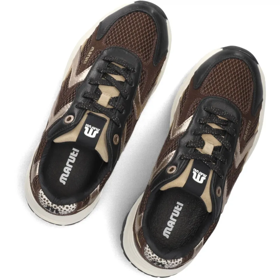 Maruti Dora sneakers bruin, foto 5