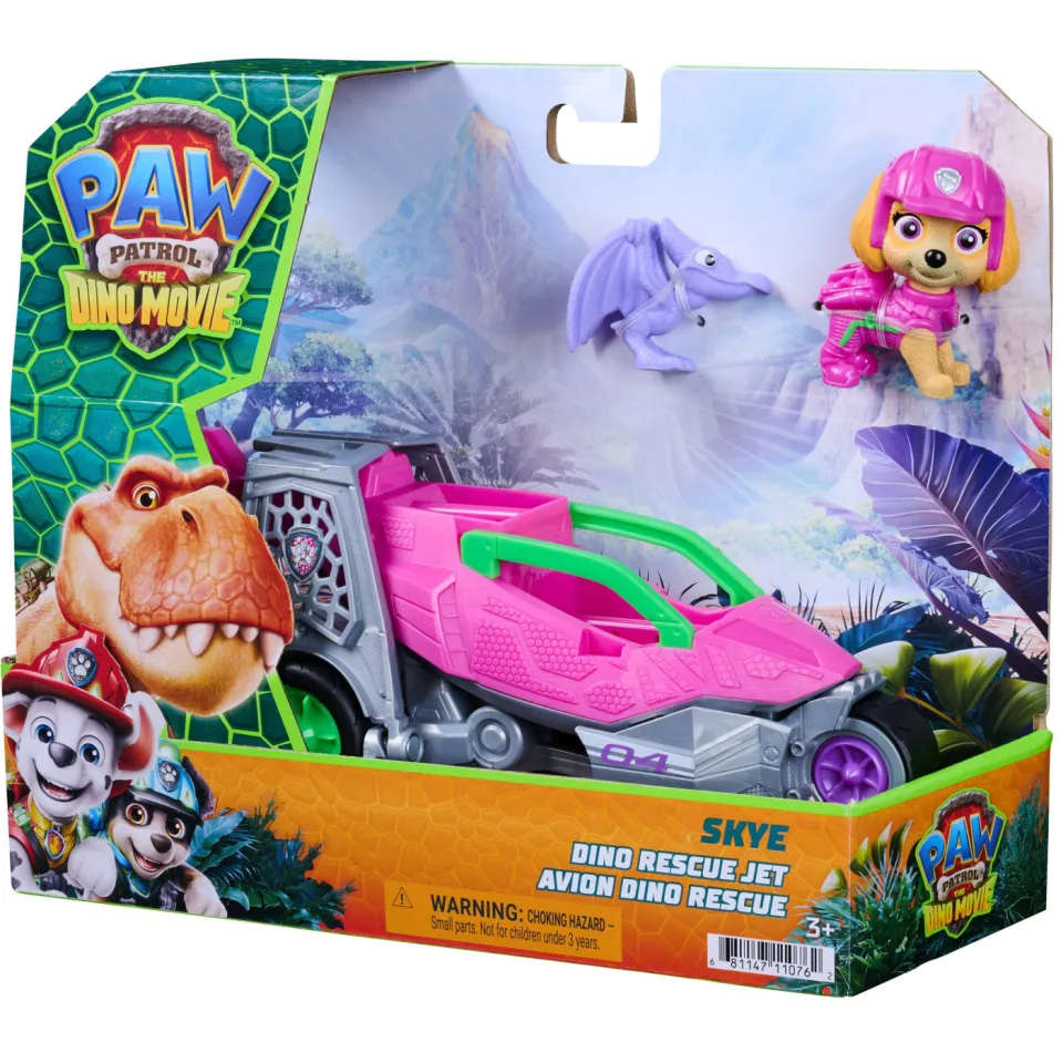 PAW Patrol The Dino Movie Skye vliegtuig speelvoertuig, foto 2