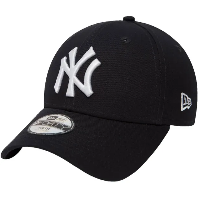 New-Era New Era Junior pet 9Forty NY donkerblauw/wit