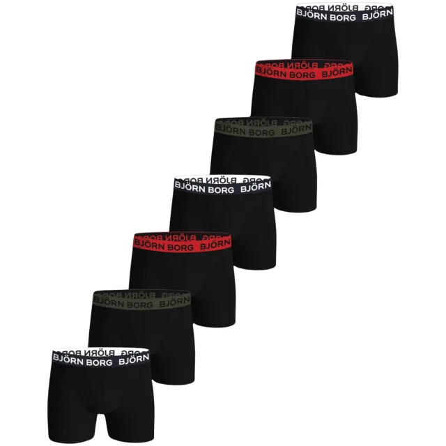 Björn Borg Cotton Stretch Boxershorts Heren (7-pack) mp002