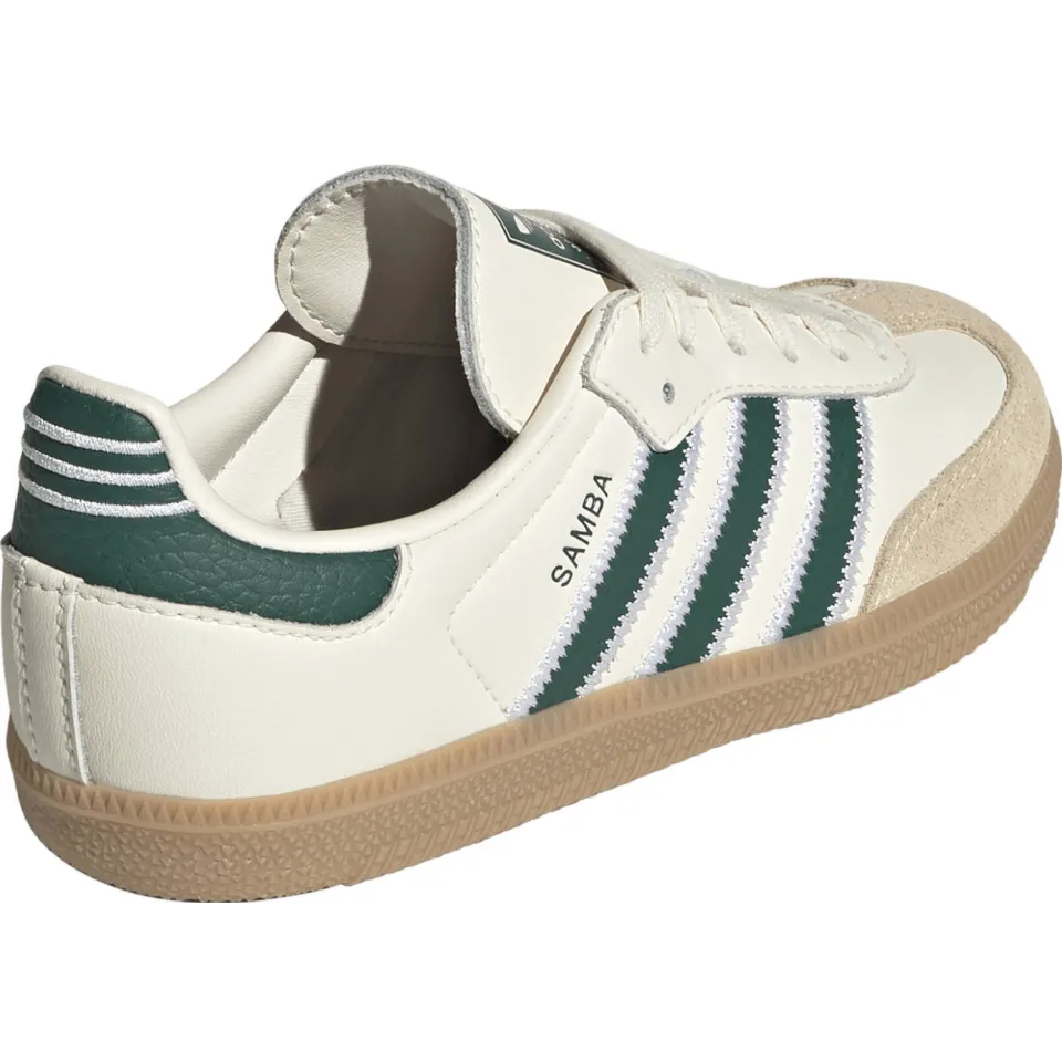 Adidas Originals Samba OG leren sneakers - ecru/groen, foto 4