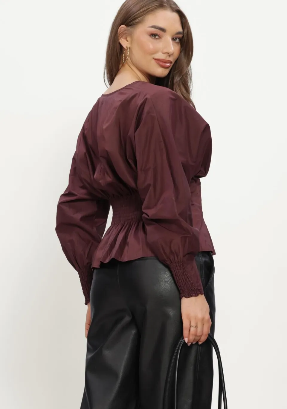 Notre-V NV-Isel blouse bordeaux, foto 3