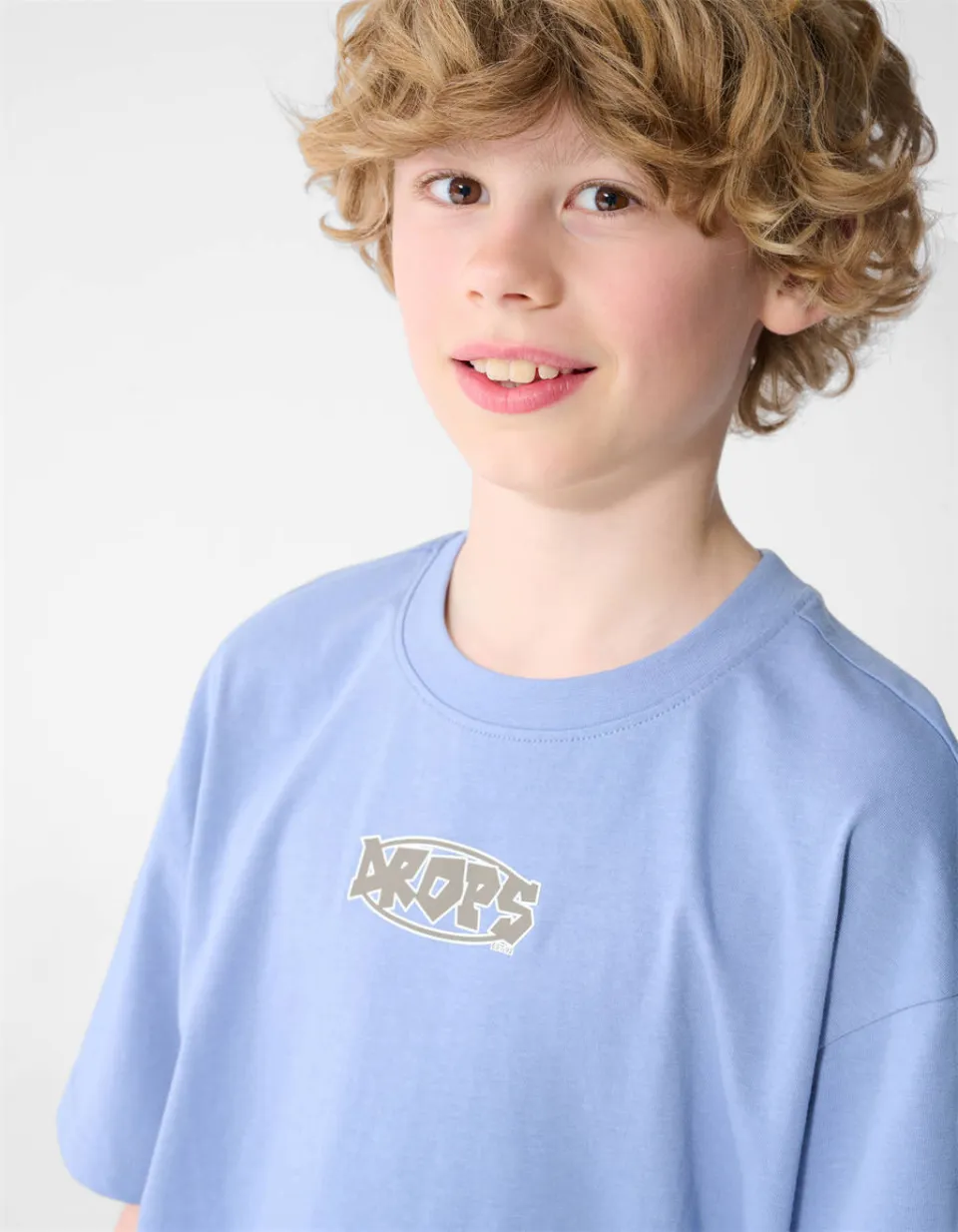 Shoeby T-shirt met backprint lichtblauw, foto 5
