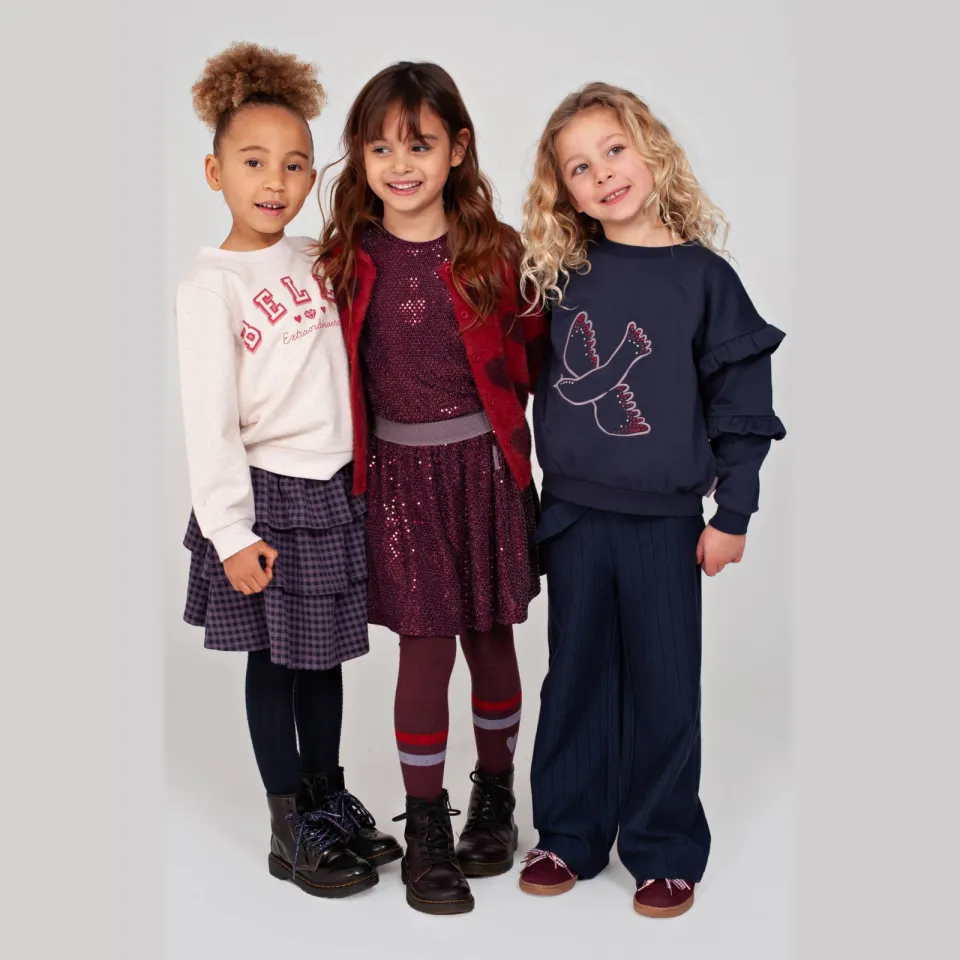 Jubel sweater met ruches en print - donkerblauw, foto 6