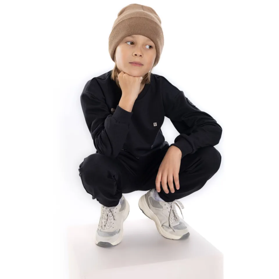 No Way Monday rechtvallende sweater met tekst - zwart, foto 4