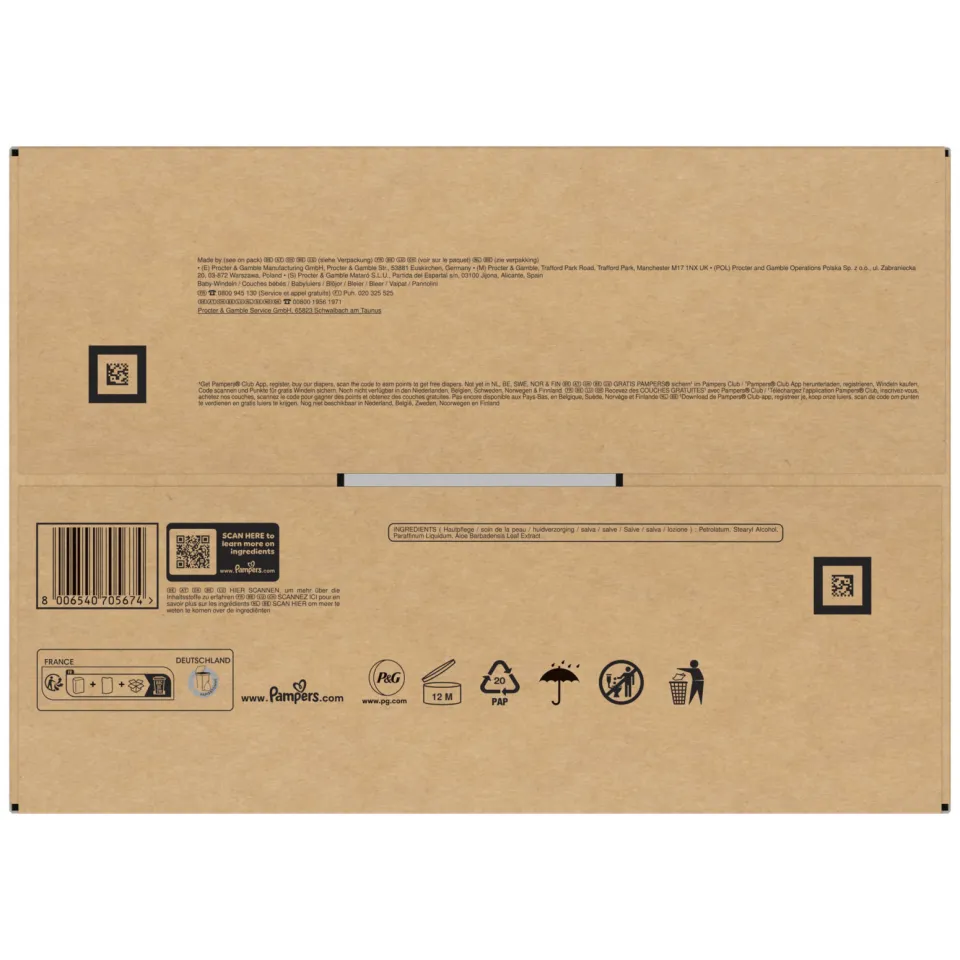 Pampers Premium Protection Maat 6 maandbox - 144 luiers - 13kg-18kg, foto 3