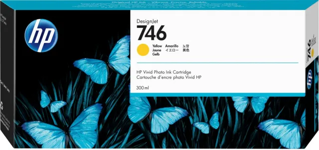 Hp 746 Geel, 300 ml Yellow