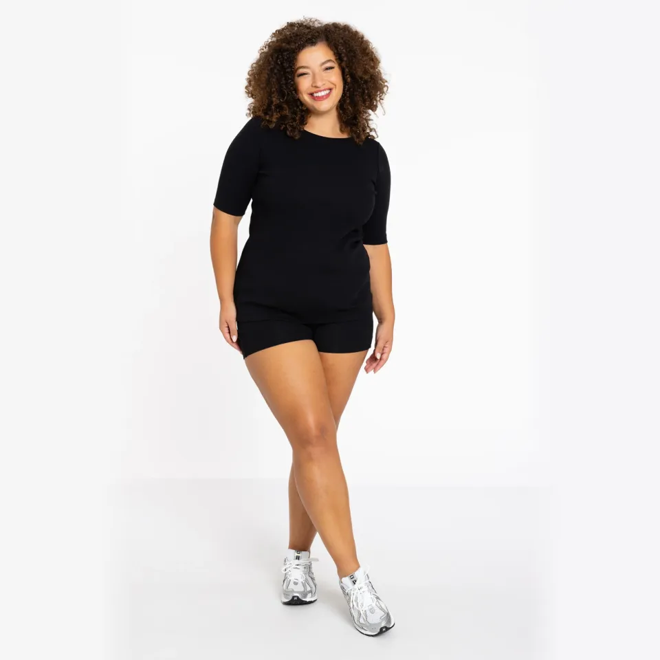 Yoek Lounge T-shirt zwart, foto 2