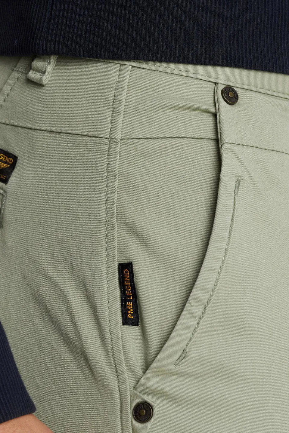 PME Legend regular fit chino lichtgroen, foto 7