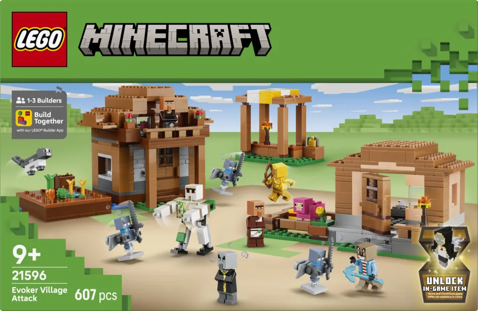 Lego Minecraft Oproeper dorpsaanval 21596, foto 6