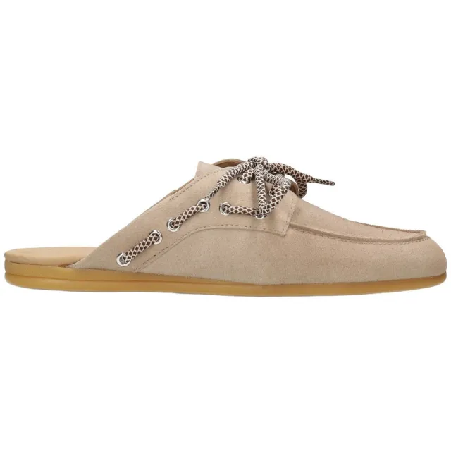 Poelman Loes suède muiltjes- beige, foto 2