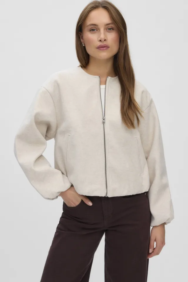 Vero Moda bomberjack - ecru