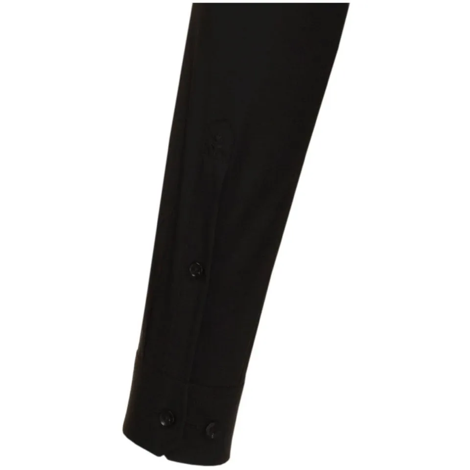 Seidensticker slim fit overhemd zwart, foto 2