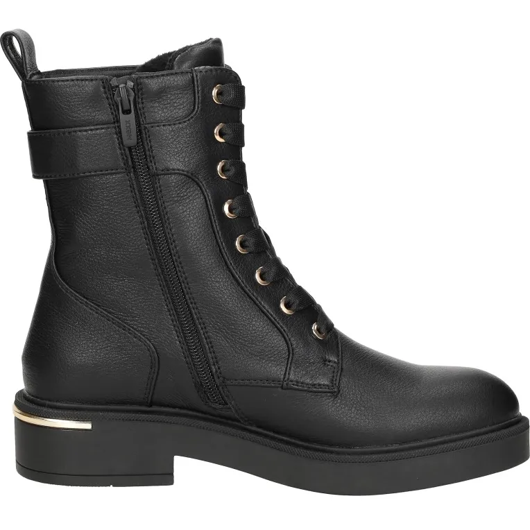 Mexx Premium Kasia veterlaars zwart