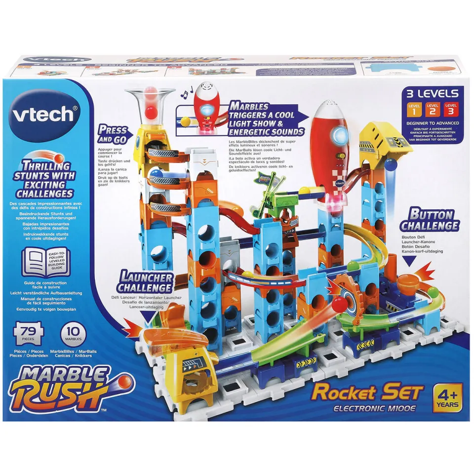 VTech Marble Rush Rocket Set M100E electronisch multi, foto 2