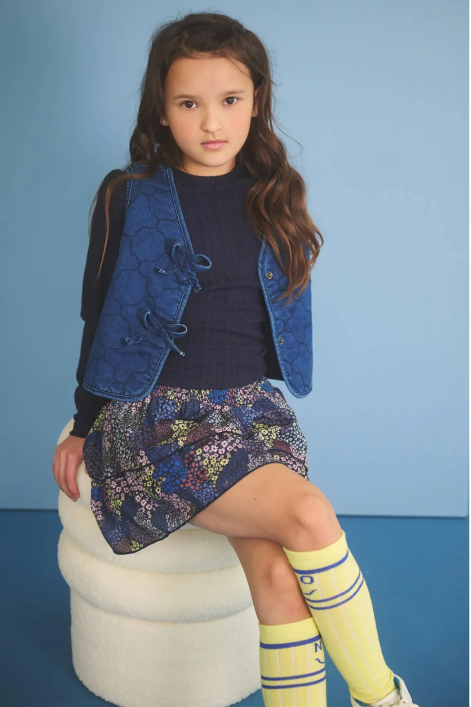 Nono blousetop donkerblauw