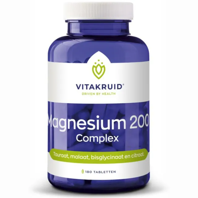 Vitakruid Magnesium 200 Complex tabletten