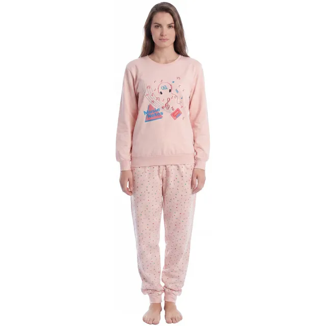 Kisses&Love Kisses And Love KLP2 pyjamaset roze
