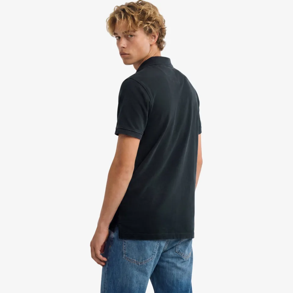 Superdry relaxed polo donkerblauw, foto 4