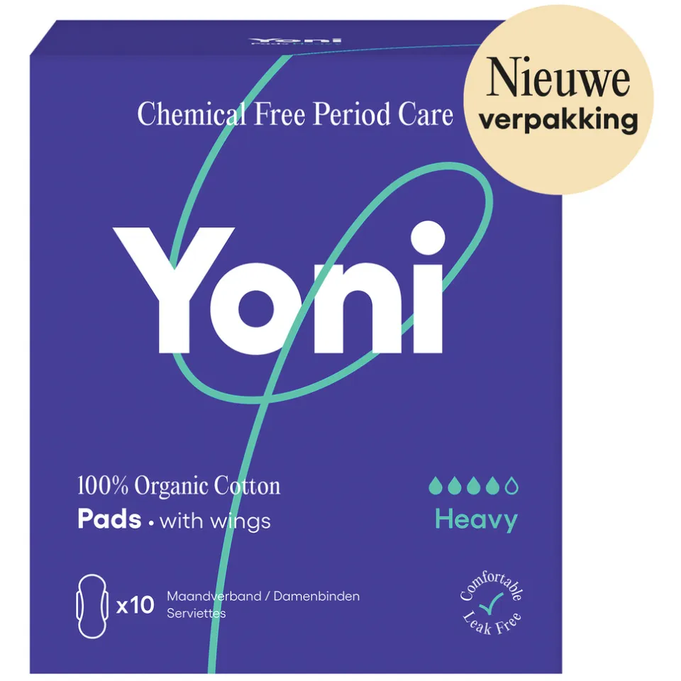 Yoni Maandverband Heavy met vleugels, foto 2