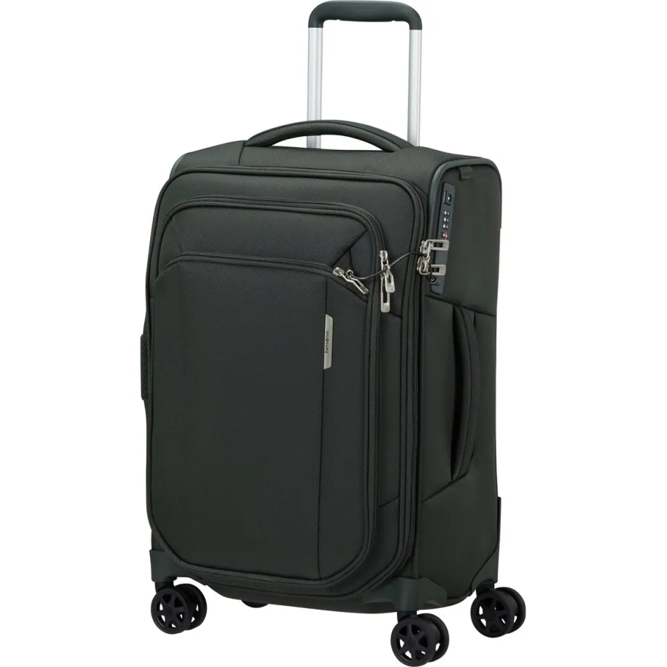 Samsonite Respark 55 trolley donkergroen, foto 2