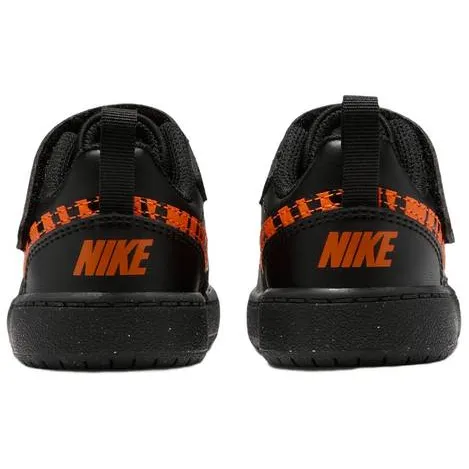 Nike Court Borough Low sneakers - zwart/oranje, foto 3