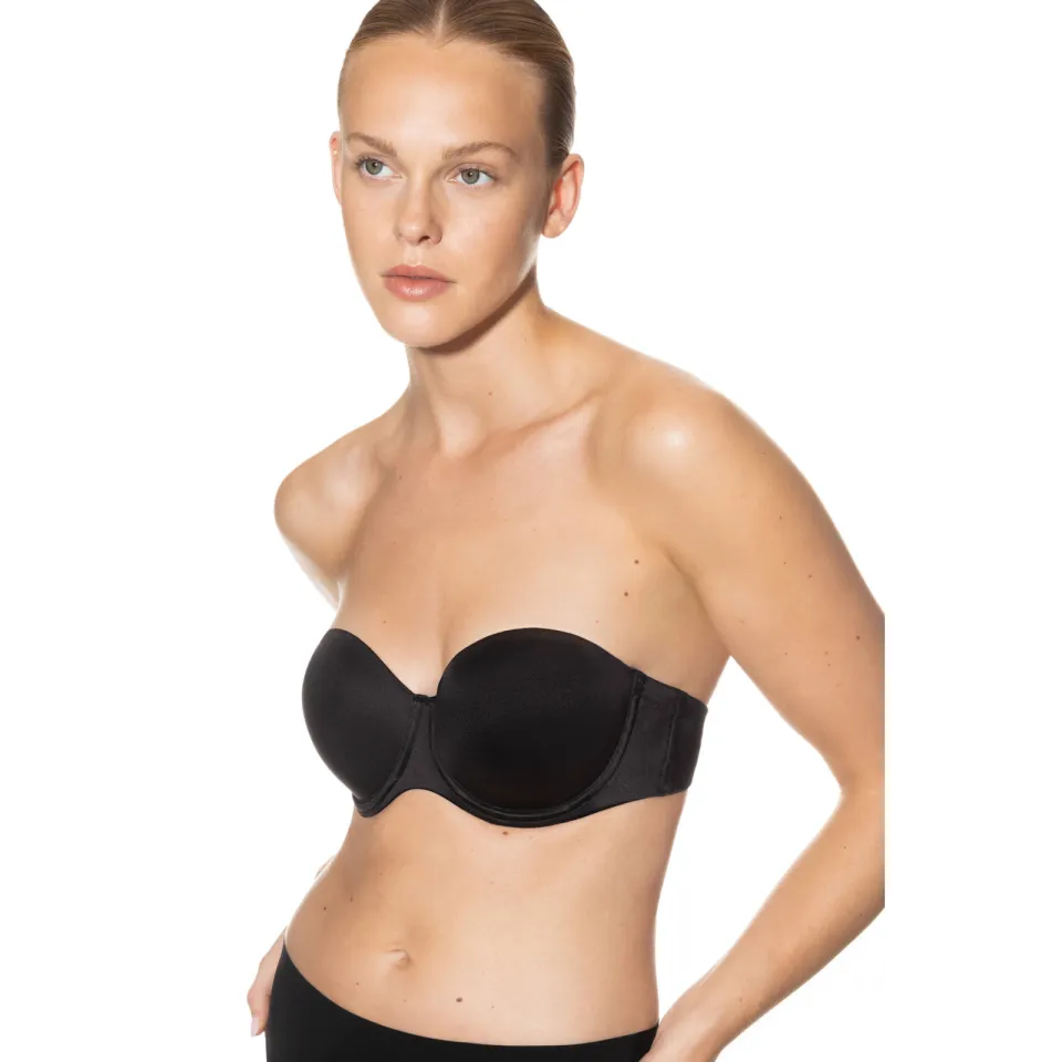 Mey Joan strapless T-shirt-bh met beugel zwart, foto 8